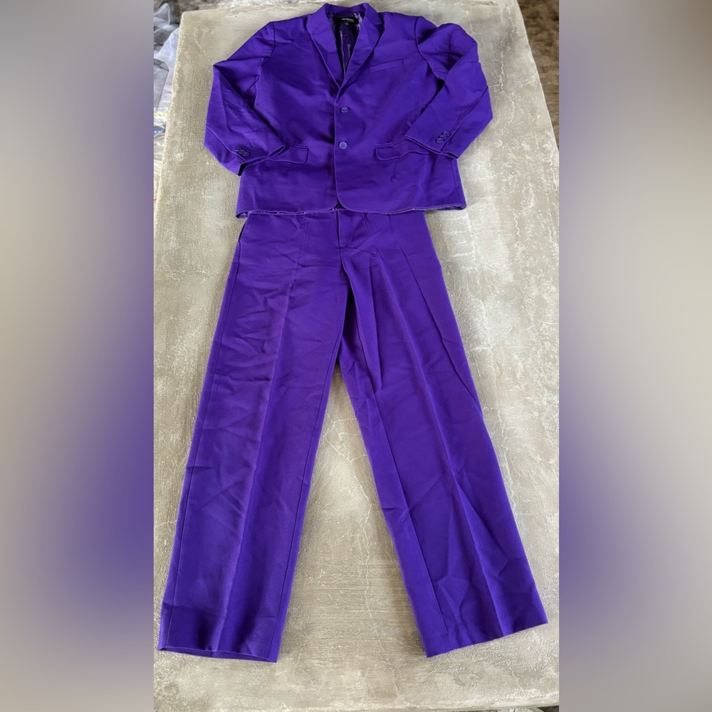 Gino Giovanni Girls Purple Pants & Oversized Jacket Dance Outfit. Size 16